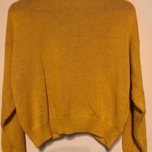 Naf Naf Long Sleeve Zip Cardigan- flat Cotton knit - Picture 4 of 4